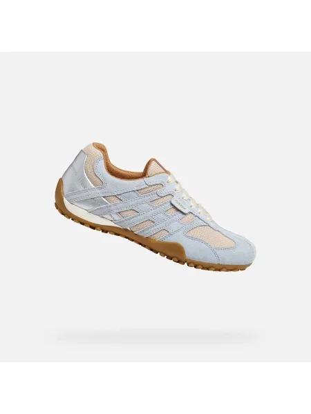 Geox Sneakers D Snake Original celest albastru
