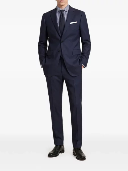 Costum Kiton de lână albastru