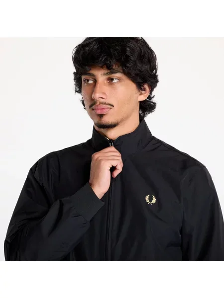 Jacheta FRED PERRY The Brentham Jacket Black XXL negru