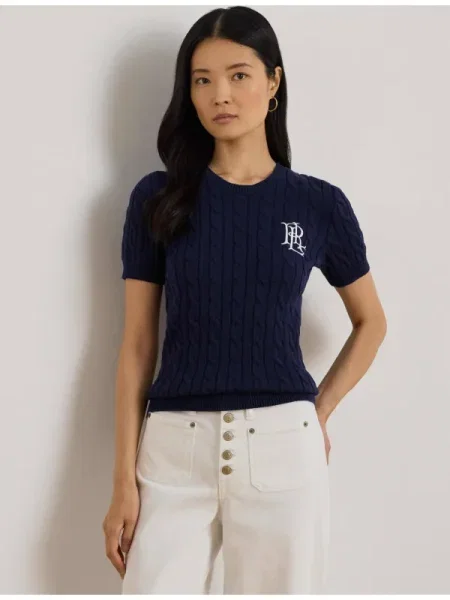 LAUREN RALPH LAUREN Pulover GASSED | Relaxed fit albastru