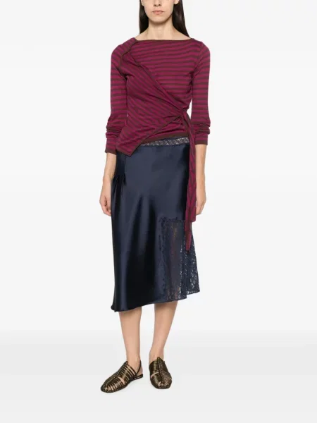 Lung tricou Damson Madder violet