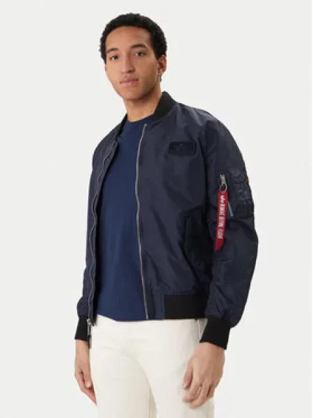 Alpha Industries Bomber striukė TTC Two Tone Tamsiai mėlyna