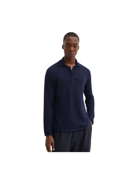 Dzianinowy sweter Sunnei niebieski