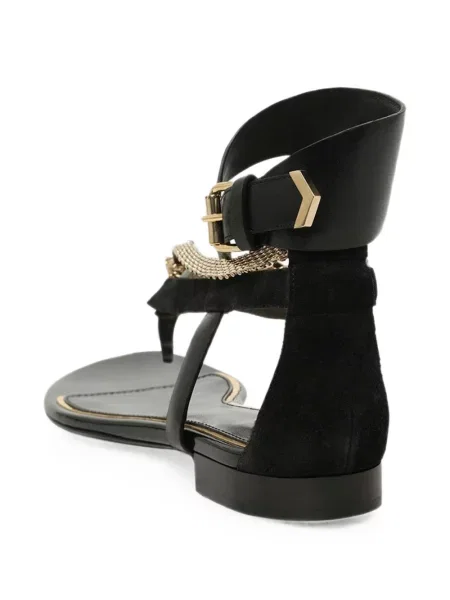 Colier Lanvin cu cataramă negru
