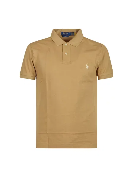 Koszulka polo Polo Ralph Lauren brązowa