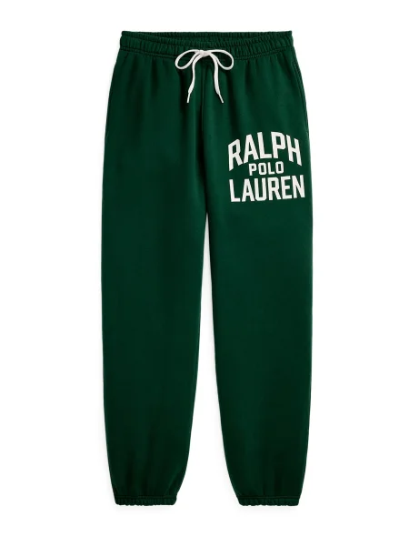 Polo Ralph Lauren Hlače tamno / bijela zelena
