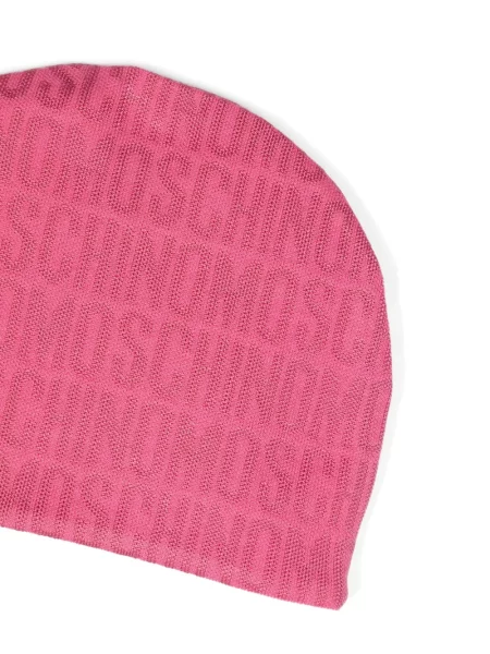 Piżama dziecięca Moschino różowa