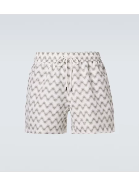 Slip de baie Frescobol Carioca cu imagine verde