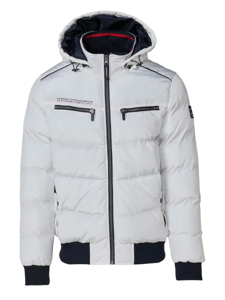 KOROSHI Geacă de iarnă albastru marin / murdar alb