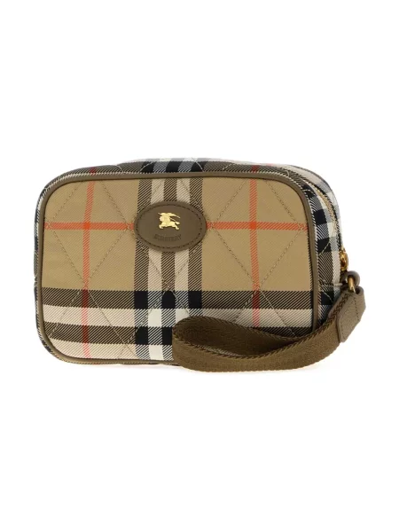Torebka Burberry skórzana beżowa
