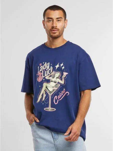 Tricou Mister Tee albastru