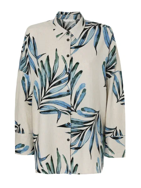 TATUUM Tricou / amestecat bej