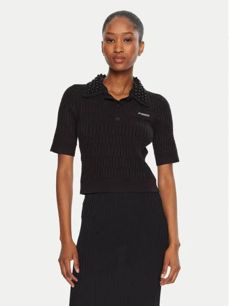 Pinko Pulover Egyptian negru