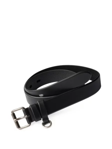 Cu centură curea Prada din piele negru