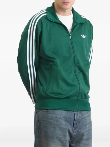 Sneakerși Adidas cu dungi verde