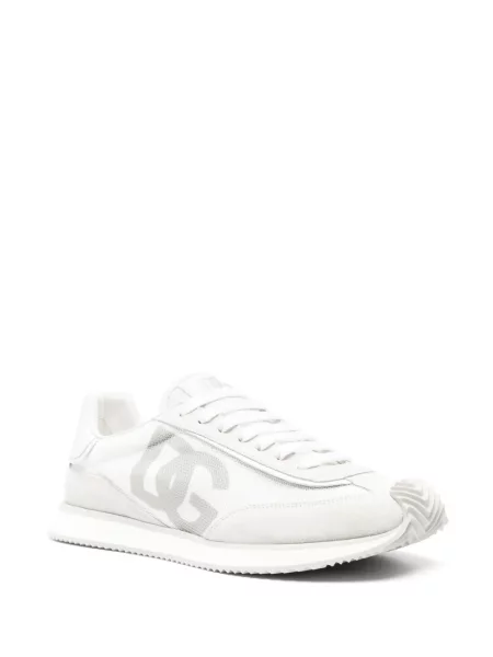 Raštuotos sportbačiai Dolce & Gabbana balta
