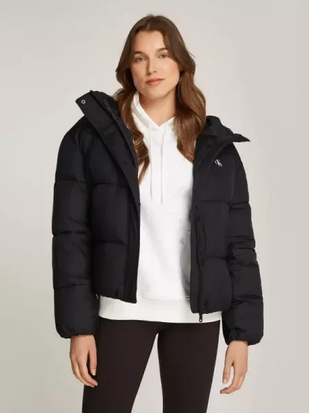 Calvin Klein Jeans Kabát fekete