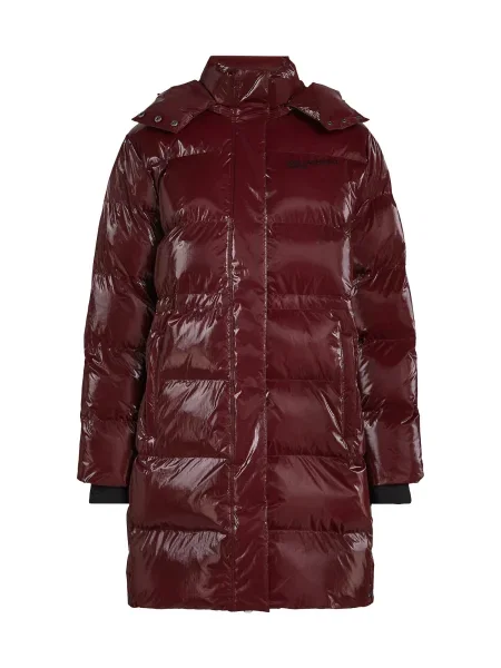 KARL LAGERFELD JEANS Geacă de iarnă bordeaux roșu