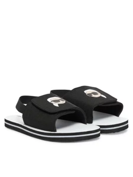 Karl Lagerfeld Kids Sandale S crna