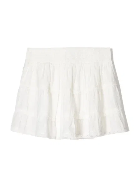 Bershka Fustă murdar alb