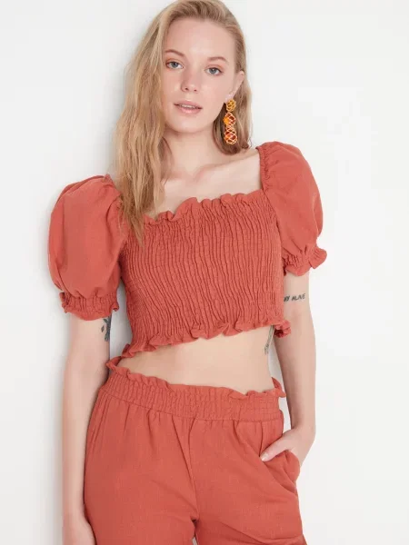 Bluza Trendyol rdeča