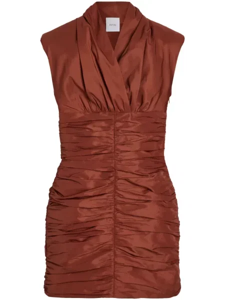 Rochie mini Patou de costum portocaliu