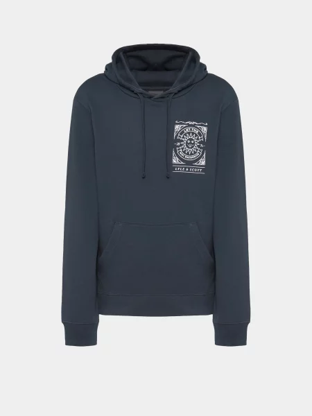 Худі Lyle & Scott синій
