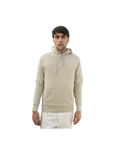 Bluza z kapturem Ralph Lauren beżowa