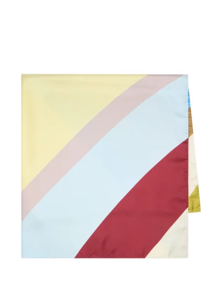 Fular Paul Smith de mătase roșu