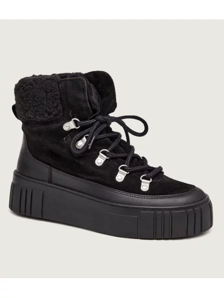 Gant Bocanci Snowmont | piele întoarsă | skóra | shearling negru