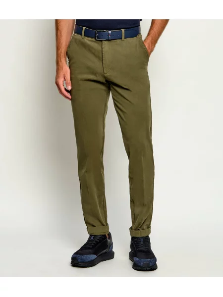 BOSS BLACK Pantaloni chino negru
