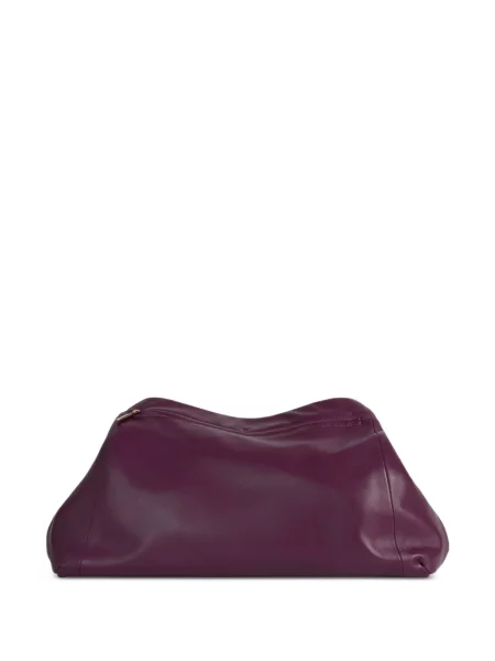 Geantă Balmain din piele violet