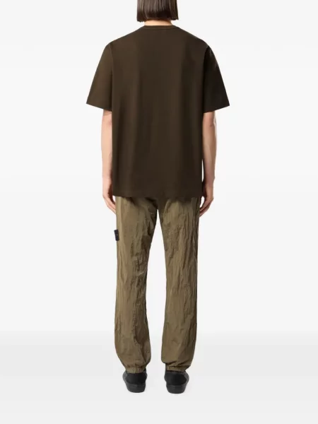 Tricou Stone Island cu strasuri maro