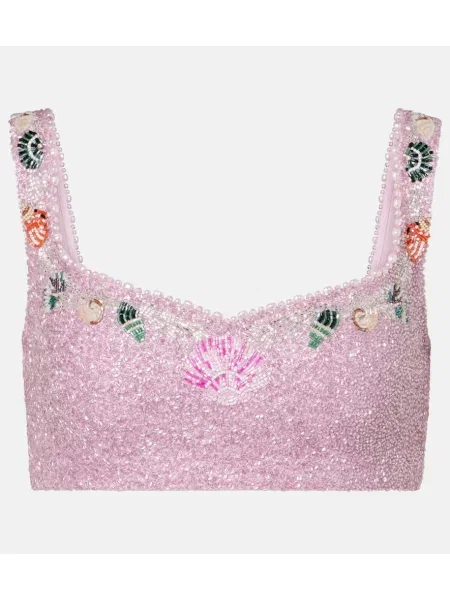Cropp top Clio Peppiatt violet
