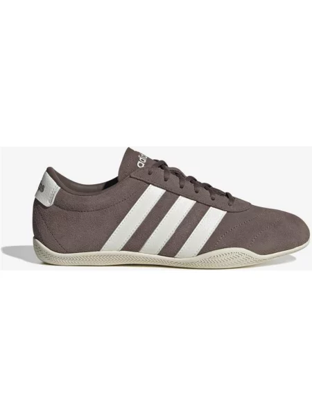 Buty do biegania adidas Grand Court Lo brązowo 40 biały