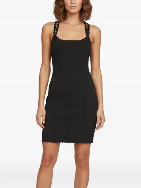 Rochie mini Victoria Beckham tricotate negru