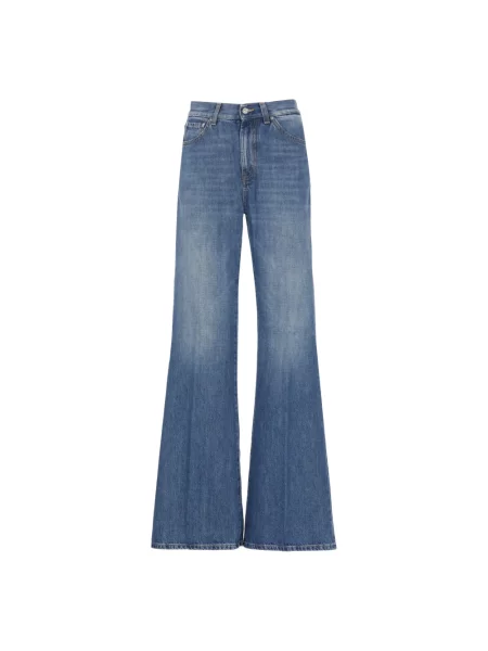 Jeansy Dondup z bursztynem niebieskie