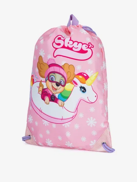Vak na stahovací šňůrky Paw Patrol růžový