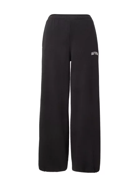 GAP Pantaloni negru alb