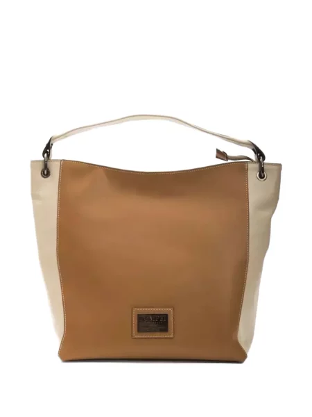 Geantă shopper Pompei Donatella din piele maro