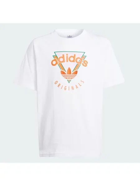 Koszulka dziecięca Adidas biała
