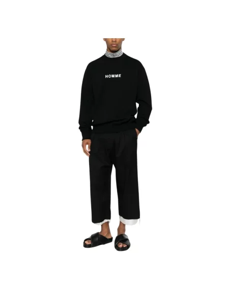 Bluza Comme Des Garcons z logo czarna