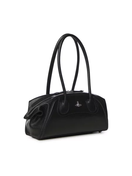 Torebka Vivienne Westwood skórzana czarna