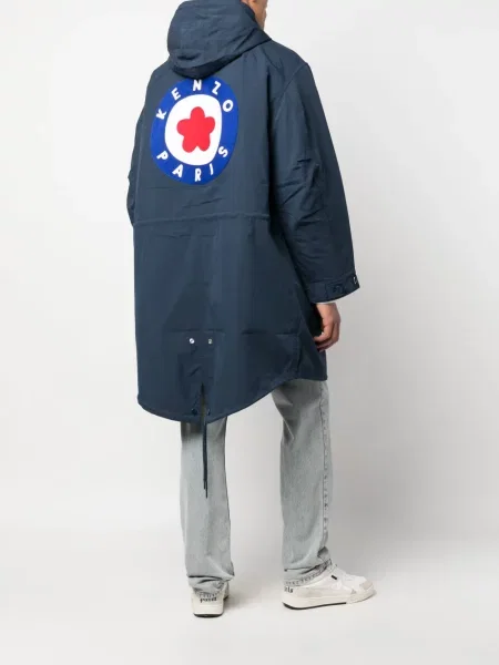 Parka Kenzo mėlyna
