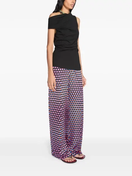 Top Dries Van Noten din jerseu negru