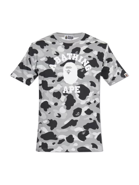 A Bathing Ape t-shirt Camo College wzorzysty szary