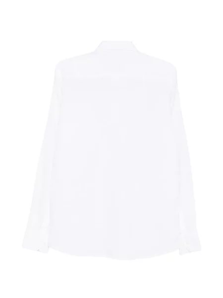 Lung cămașă Karl Lagerfeld cu broderie alb