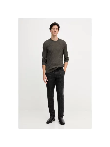 Sweter Armani Exchange wełniany szary
