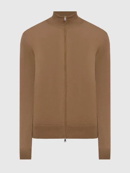 Кардиган з шовком і кашеміром Cashmere&whiskey коричневий