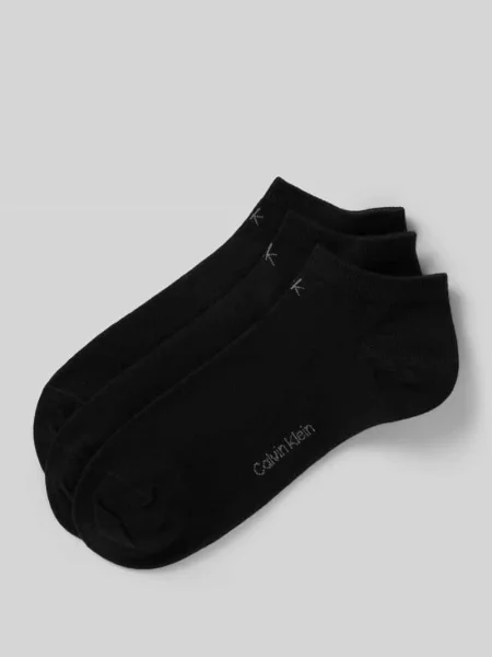 Calvin Klein skarpetki do trampek w Kobiety jednolity czarny